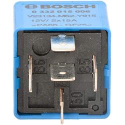 5 Pins, 12 V, 2x15 A, Bosch 0332015006 Normal Open Mini Relays
