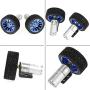 Wheel Motor Kit, 2 pcs/Set DC 6V 280RPM 25GA370 DC Gear Motor 4mm Shaft with Mounting Bracket 65mm Wheel Kits can be Used in Intelligent Toy Car, Robot, Printer