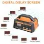 Ampeak 6V 12V Smart Car Battery Charger and Maintainer 2A 8A Fully Automatic with Cable Clamps
