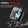Smiling Case Compatible with Apple Watch Series 3/Series 2 Built in Screen Protector 38mm,Overall Protective Case TPU Clear Ultra-Thin Cover(2 pack)