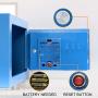 SamYerSafe Safe Box with Sensor Light,Security Safe with Electronic Digital Keypad Money Safe Steel Construction Hidden with Lock，Wall or Cabinet Anchoring Design for Office Home Hotel(Blue)
