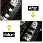 Moonlinks Window Switch Button Covers for Mercedes Benz C E GLC Class, Front Right Window Switch Repair Button Caps（1 Pcs,Fits Mercedes Benz W205 C Class W213 E Class W253 GLC Class 2018-2020）
