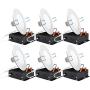 Sunco Lighting 6 Pack 4 Inch Slim LED Downlight with Junction Box,10W=60W, 650 LM, Dimmable, 3000K Warm White, Recessed Jbox Fixture, Simple Retrofit Installation - ETL & Energy Star
