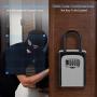 Key Lock Box, [2 Pack] Combination Lockbox for Keys with Code, Combo Door Lock-Box House Key Storage Locker - 2 Pack