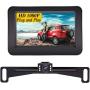 Yakry Y11 HD 1080P Vehicle Backup Camera with 4.3 Inch Monitor One Wire Kit for Reverse/Rear View License Plate Reverse Camera for Cars,SUVs,Pickups IP69 Waterproof Night Vision Guide Lines DIY