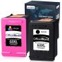 OfficeWorld Remanufactured 63 63XL Ink Cartridge Replacement for HP 63XL 63 XL Ink Cartridge (Black + Color), Work with HP Envy 4520 4516 Officejet 4650 3830 3831 4655 Deskjet 2130 2132 1112 3630 3633