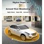 CarThree 360 Degree Bird View System Waterproof Seamless 4 Camera Car DVR Universal All Round View Camera System with Super Hd 1080P Night Vision for All Car