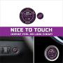 ToolEpic for Dodge Ram 1500 Challenger Charger Durango Accessories 2015-2021 - Engine Start Stop Button Overlay Plum Crazy Purple Sticker - Push to Release Hell Badge Unique Style - Perfect for Decals