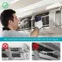 Battery Operated Air Duster for Keyboard Cleaning, 6000mAh Rechargeable, Cordless, Powerful, Energy-Efficient, Replaces Compressed Gas Cans, Electric Air Blower for Electronics Computers