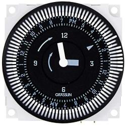 Grasslin by Intermatic FM1STUZ-120U 24-Hour 21A, SPDT, 120V Electromechanical Timer Module