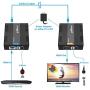 gofanco HDBaseT HDMI Extender 4K 60Hz (4:2:0 8-bit) Over CAT5e/CAT6/CAT7 Cable with Bi-Directional IR, PoC - Up to 70 Meters (230 feet) @ 1080p 60Hz 40 Meters (130 feet) @ UHD, HDCP 2.2 (HDbaseT-Ext)