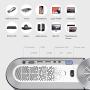 Mini Projector, Vamvo L4200 Portable Video Projector, Full HD 1080P 200” Display Supported; Outdoor Movie Projector 3800 Lux with 50,000 Hrs, Compatible with Fire TV Stick, PS4, HDMI, VGA, AV and USB