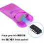 Faraday Bag for Key Fob, Wisdompro RFID Key Fob Protector RF Car Signal Blocking, Anti-Theft Pouch, Anti-Hacking Case Blocker - Purple Faraday Bag for Key Fob, Wisdompro RFID Key Fob Protector RF Car Signal Blocking, Anti-Theft Pouch, Anti-Hacking Case Blocker - Purple