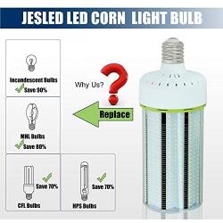 JESLED 150W LED Corn Light Bulb, E39 Mogul Base, 5000K Daylight 20250LM, 800-1000Watt Equivalent, CFL HPS Metal Halide Replacement, Outdoor Area Lamp for Street, Garage Warehouse High Bay Cob Lighting