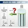 JESLED 150W LED Corn Light Bulb, E39 Mogul Base, 5000K Daylight 20250LM, 800-1000Watt Equivalent, CFL HPS Metal Halide Replacement, Outdoor Area Lamp for Street, Garage Warehouse High Bay Cob Lighting
