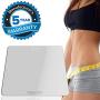 INEVIFIT Bathroom Scale, Highly Accurate Digital Bathroom Body Scale, Measures Weight up to 400 lbs. Includes Batteries