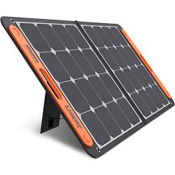 Jackery SolarSaga 100W Portable Solar Panel for Explorer 240/300/500/1000 Power Station, Foldable US Solar Cell Solar Charger with USB Outputs for Phones (Cant Charge Explorer 440/ PowerPro)