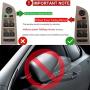 Front Driver Side Power Window Switch for BMW M3 328i 330i 335i E90 E91 Series (Without Power Folding Mirrors)