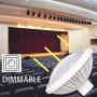 BAOMING PAR64 WFL LED Bulb 40W Replace Traditional 500w PAR64 Dimmable 120° Warm White 2700~3000K 120V GX16D