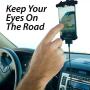 Bondi Silicon Flexible Cell Phone Holder, (Black)