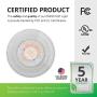 Sunco Lighting PAR30 LED Bulb, Dusk-to-Dawn Photocell Sensor, 11W=75W, 2700K Soft White, 850 LM, Waterproof, Auto On/Off Outdoor Security Spotlight - UL
