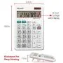 Sharp EL-334WB Business Calculator, White 4.0