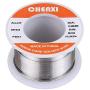 Great Quality Rosin Core Tin Lead Solder Wire - Sn63 Pb37, Diameter 0.031inches 0.8mm, Net 1.8oz 50g, Wire Solder For Electrical Soldering