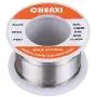 Great Quality Rosin Core Tin Lead Solder Wire - Sn63 Pb37, Diameter 0.031inches 0.8mm, Net 1.8oz 50g, Wire Solder For Electrical Soldering