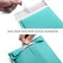 Metronic 25Pcs Poly Bubble Mailers, 6X10 Inch Padded Envelopes Bulk #0, Bubble Lined Wrap Polymailer Bags for Shipping/ Packaging/ Mailing Self Seal -Teal