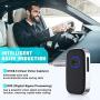 [2021 Upgraded] COMSOON Bluetooth 5.0 Receiver for Car, Noise Cancelling Bluetooth AUX Adapter, Bluetooth Music Receiver for Home Stereo, Wired Headphones, Hands-Free Calls(16H Battery Life/Dual Link)