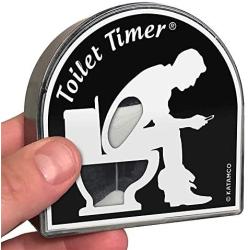 Toilet Timer by Katamco (Classic), Funny Gifts for Men, Husband, Dad, Fathers Day, Birthday Gag