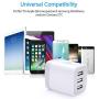 Charging Block, USB Plug, Hootek 2Pack 3.1A 3-Muti Port USB Charger Cube Charging Brick Box Compatible iPhone 11/XS MAX/X/8/7/6S Plus, iPad, Samsung S20 FE 5G S10e S10 S9 S8 S7, Note20 Ultra 5G 10, LG