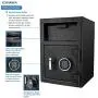 Barska AX12588 Standard Depository Keypad Safe,Black