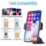 APPS2Car Suction Cup Phone Holder for Car with Adjustable Arm, Low Profile Dashboard Phone Mount Compact Windshield Window Dash Mobile Stand Compatible w/ All iPhone and Android Cell Phones