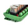 Electronics-Salon DIN Rail Mount AC/DC 12V control 8 SPDT 16Amp Pluggable Power Relay Module, G2R-1-E