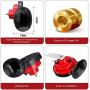 【2 Pack】 300db Train Horn for Trucks 12v Double Horn Raging Loud Air Electric Snail Single Horn Waterproof Motorcycle Snail Horn,Sound Raging Sound for Car Motorcycle.