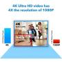 Anpviz 4K 8MP IP66 POE IP Security Bullet Camera Indoor Outdoor with Microphone, Audio, Wide Angle 2.8mm Lens,3864x2160 Megapixels UltraHD 98ft,SD Card Slot, IPC-B880WD-S
