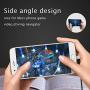 Jasput Magnetic Charging Cable,3 in 1 180°Rotation Magnetic Phone Charger Cable,Led & Nylon Braided Magnetic Charger Cable Compatible with i-Product,Micro USB and Type-c Etc (3.3ft)