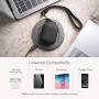 Moshi Otto Q Wireless Charger, Qi Certified, Textured Fabric, Fast-Charging 15W Max Compatible with iPhone 12 Mini/12 Pro/12 Pro Max/SE 2/11 Series, AirPods Pro, Galaxy/Note, Pixel (No AC Adapter)