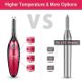 Electric Eyelash Curler, JDO Heated Eyelash Curler 【2020 NEWEST】 Mini USB Eye Lash Curling Clip with LED Display 4 Temperature Gears Quick Heating Natural Long-lasting Eye Beauty Makeup Tools