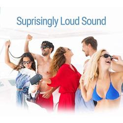 Cambridge Soundworks OontZ Angle 3 (3rd Gen) - Bluetooth Portable Speaker, Louder Volume, Crystal Clear Stereo Sound, Rich Bass, 100 Foot Wireless Range, Microphone, IPX5, Bluetooth Speakers (Black)