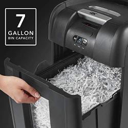 Swingline GBC Paper Shredder, Auto Feed, 230 Sheet Capacity, Super Cross-Cut, 1-5 Users, Stack-and-Shred 230X (1757573)