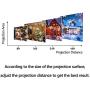 Snowflake Projector Light Outdoor Christmas Snowfall Projection LED Light with Remote Control, JeffWell 2020 Upgrade Moving Snowflake Light Projector Indoor Two Tubes Projection Light for Decoration