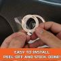 ToolEpic for Dodge Challenger Charger Scat Pack Decal Accessories 2015-2021 - Engine Start Stop Button Overlay Sticker Emblem - Push to Start Button Go Mango Badge Cover - Perfect for Decals