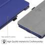 Fintie Folio Case for Samsung Galaxy Tab A 8.0 2019 Without S Pen Model (SM-T290 Wi-Fi, SM-T295 LTE), [Corner Protection] Slim Fit Premium Vegan Leather Stand Cover, Navy