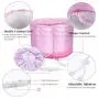 Upgrade Heating Cap for Hair Spa Beauty Steamer Nourishing Hat Hair Thermal Treatment Cap with 2 Mode Temperature Control, Bright Pink