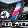 Tiluza Wireless Car Charger Touch Sensor Auto Clamping Mount 10W Qi Fast Charging Compatible with iPhone11/Pro/Xs/Max/XR/X/8/Plus, Samsung S10/S9/S8/Note10/9/8 and More