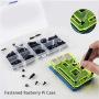 M3 Nylon Hex Male-Female Spacer Standoffs Screw Nut Assortment Kit,Hex Utility Spacer Standoff Screw Nut Assortment Mounting Hardware Set,for FPV,Quadcopter Drone, RC,DIY（180pcs,Black)