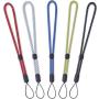 YOUOWO Wrist lanyard Reflective hand srap Lanyards 5 PACK small lanyard for Flashlight Outdoor portable water cup USB Flash Drive Cell Phone Key iPod Mp3 mp4 ID Card Badge holder