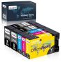OfficeWorld Compatible Ink Cartridge Replacement for Canon PGI-1200XL PGI-1200 XL for Canon Maxify MB2720 MB2320 MB2020 MB2120 MB2350 MB2050 Printer (2 Black, 1 Cyan, 1 Magenta, 1 Yellow, 5-Pack)